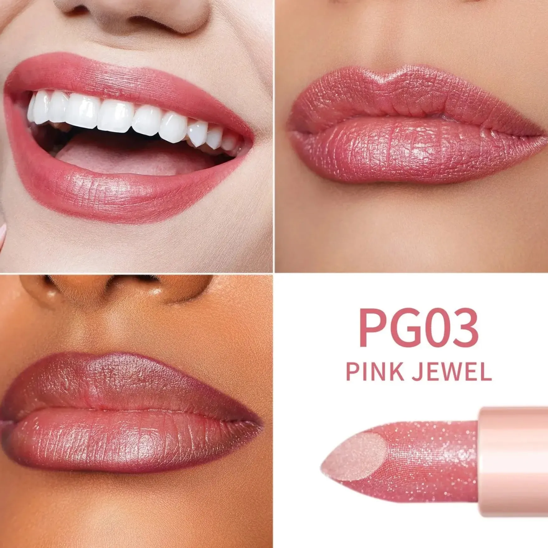 Infinity Moisture Shine Lipstick PG03 Pink Jewel