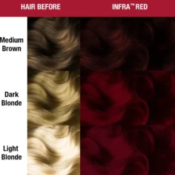 Infra Red Hair Color