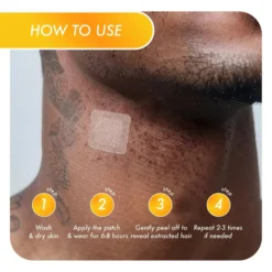 Ingrown Hair Face and Neck Beard Patch
