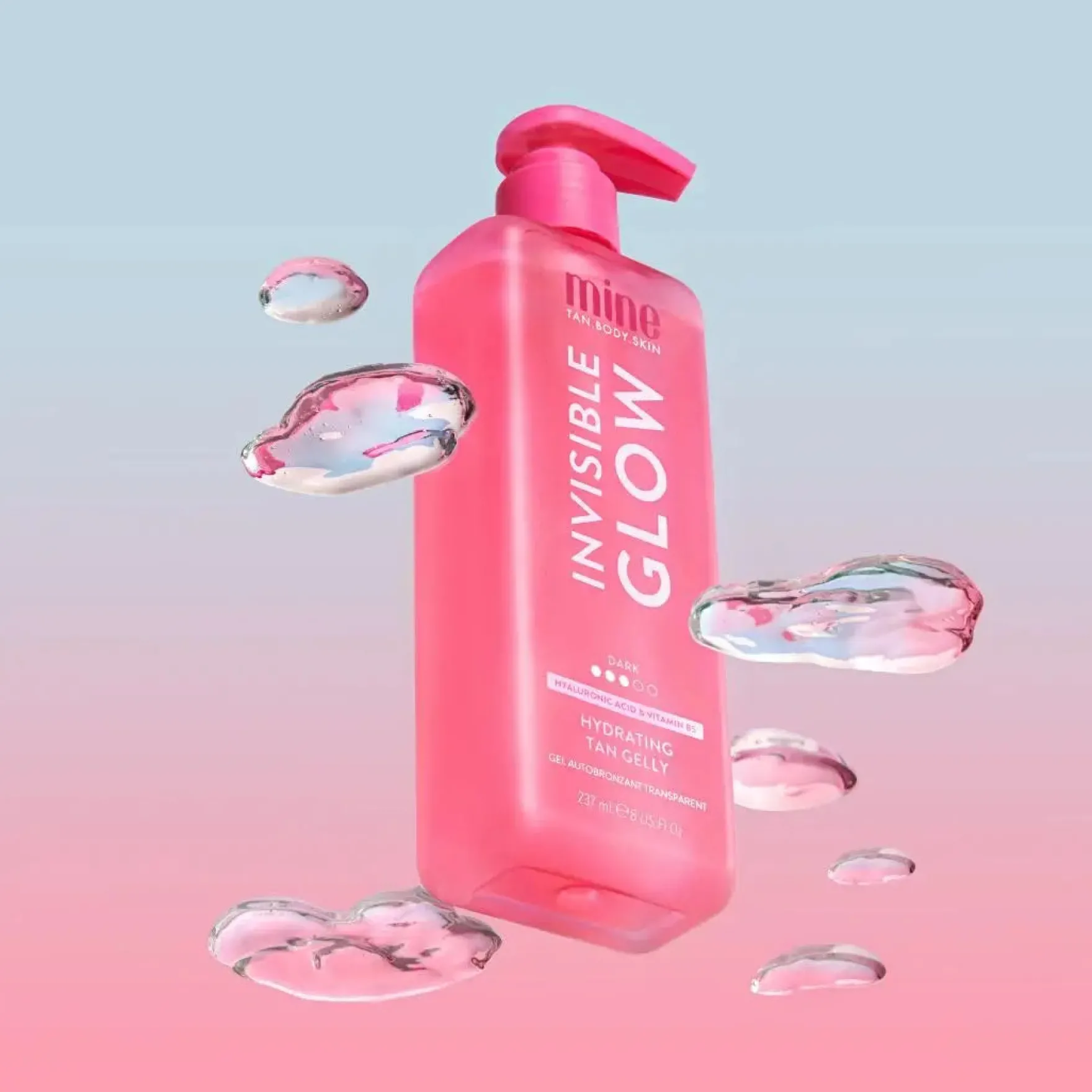 Invisible Glow Dark Hydrating Tan Gelly