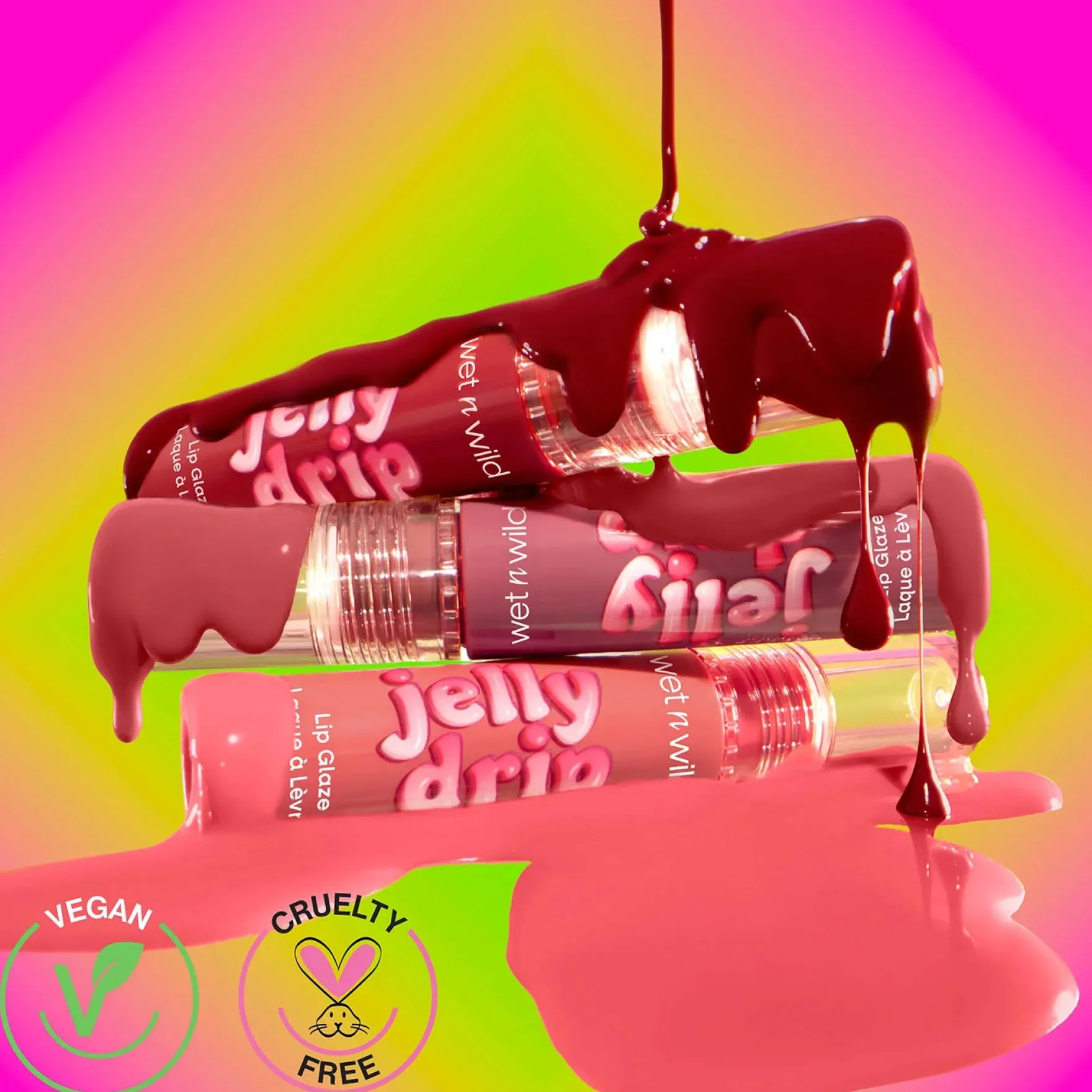 Jelly Drip Lip Glaze Blush Guava