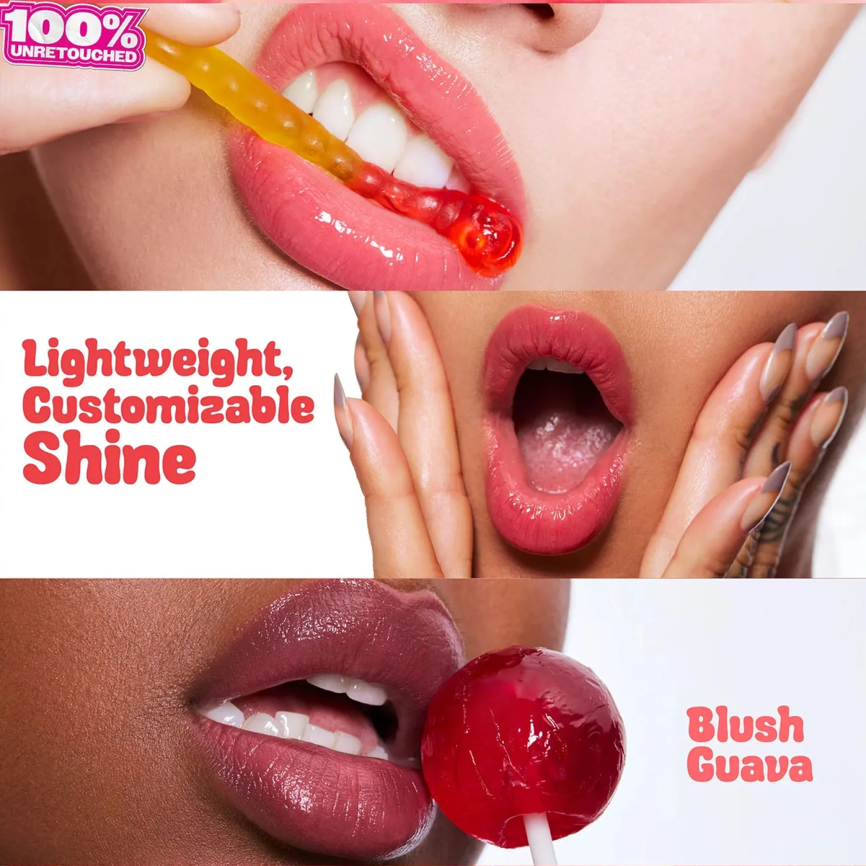 Jelly Drip Lip Glaze Blush Guava