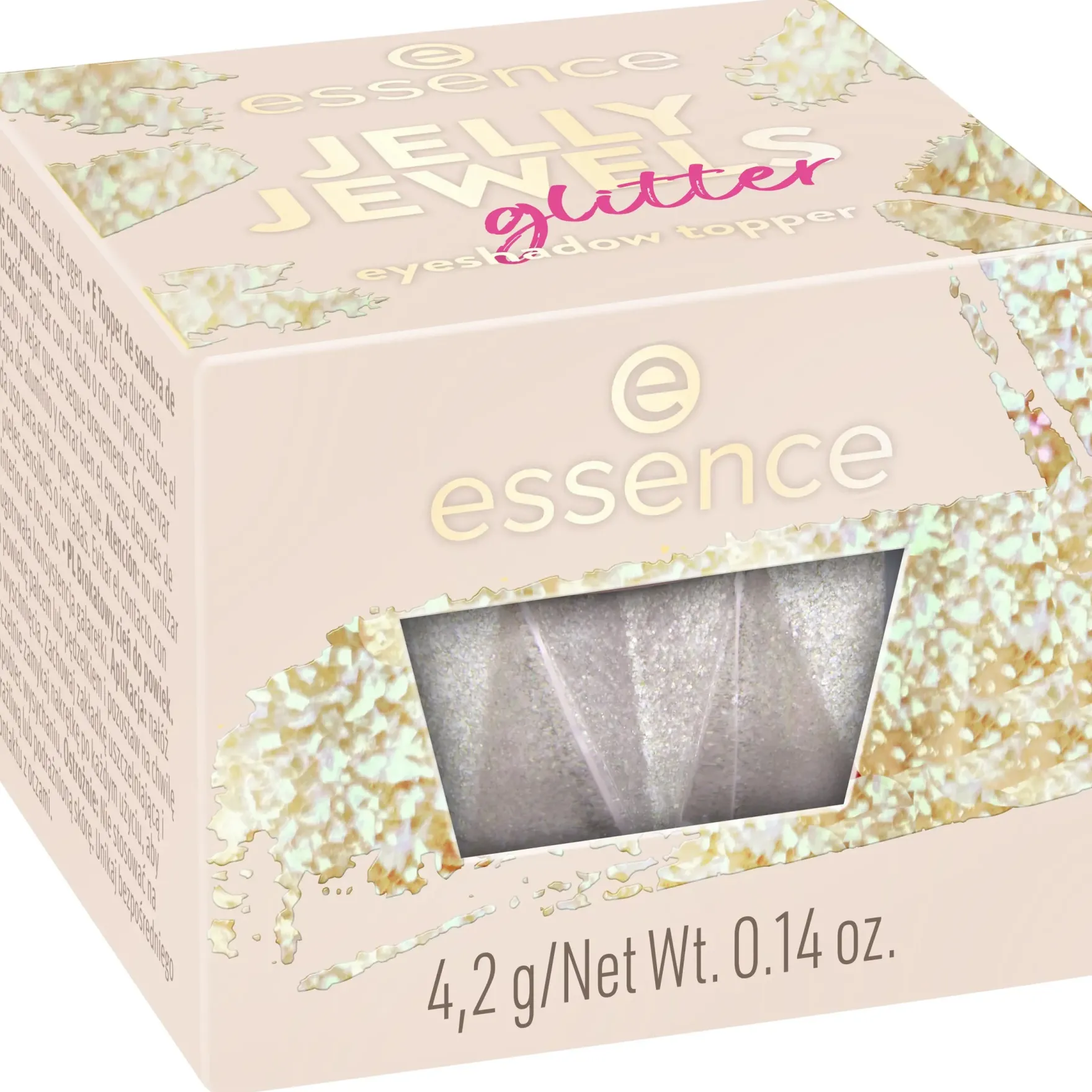 Jelly Jewels Glitter Eyeshadow Topper 01 Golden Glam