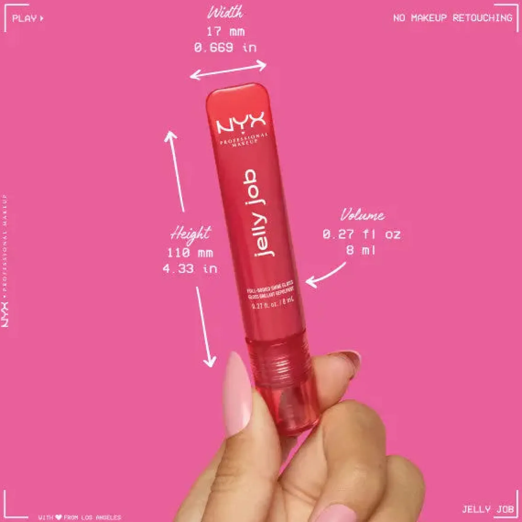 Jelly Job Lipgloss Cherry Jelly