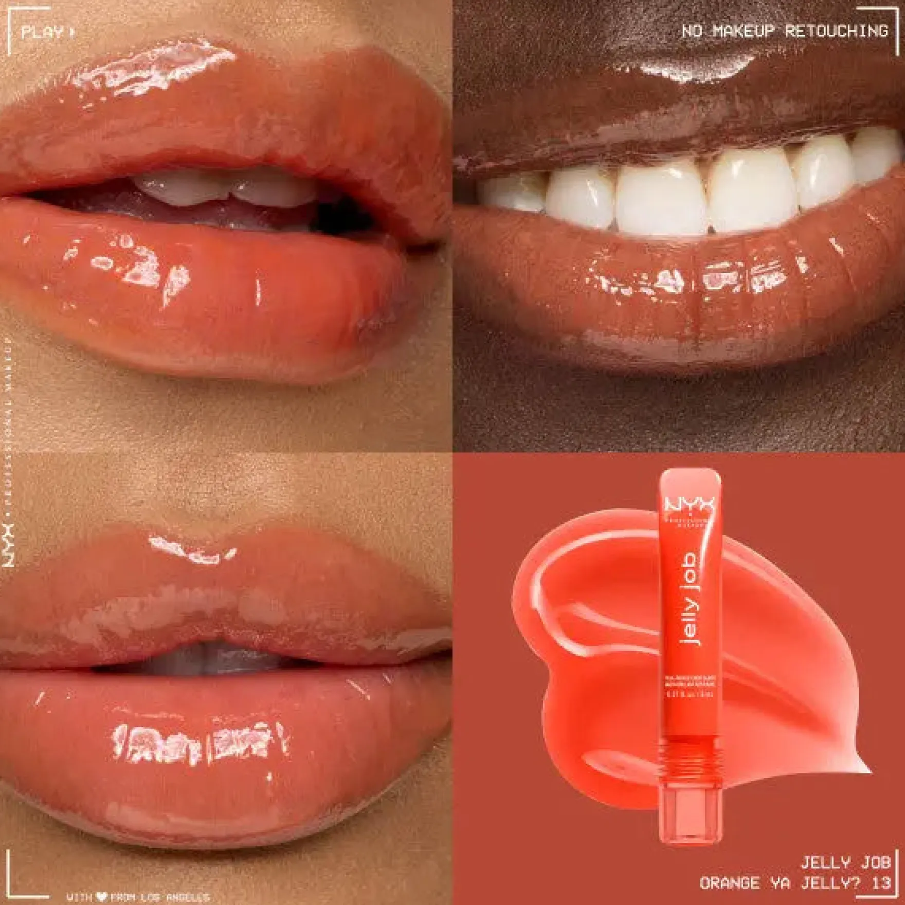 Jelly Job Lipgloss Orange Ya Jelly