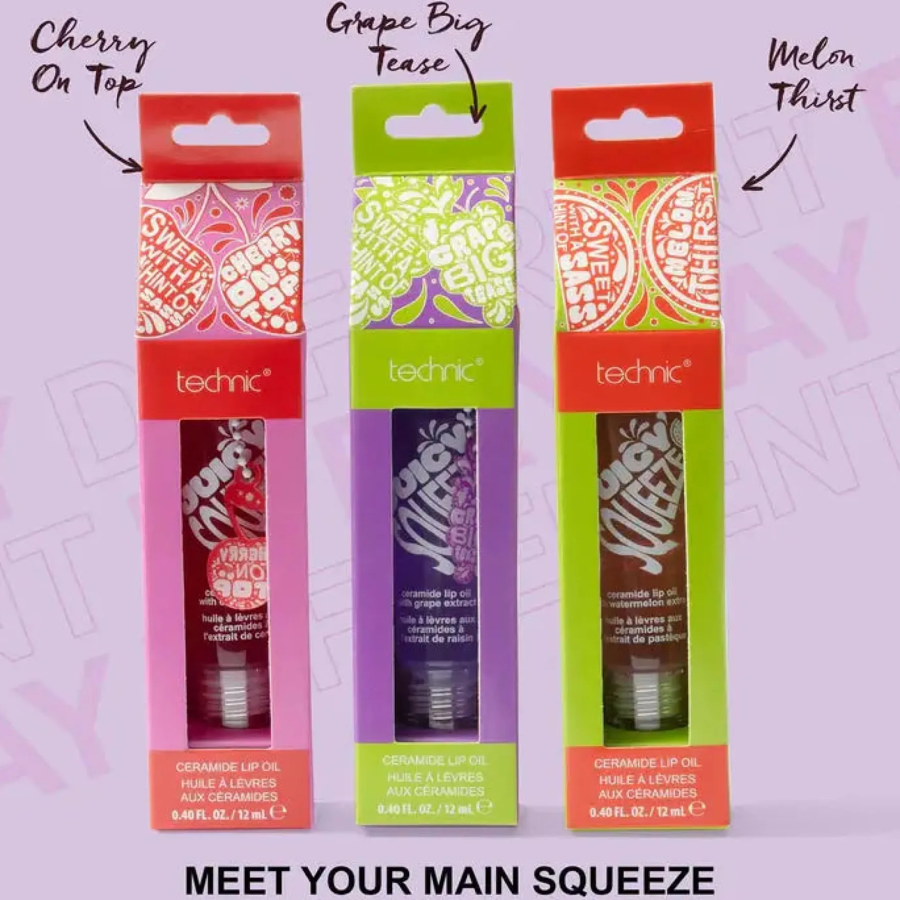 Juicy Squeeze Ceramide Oil Grape Big Tease