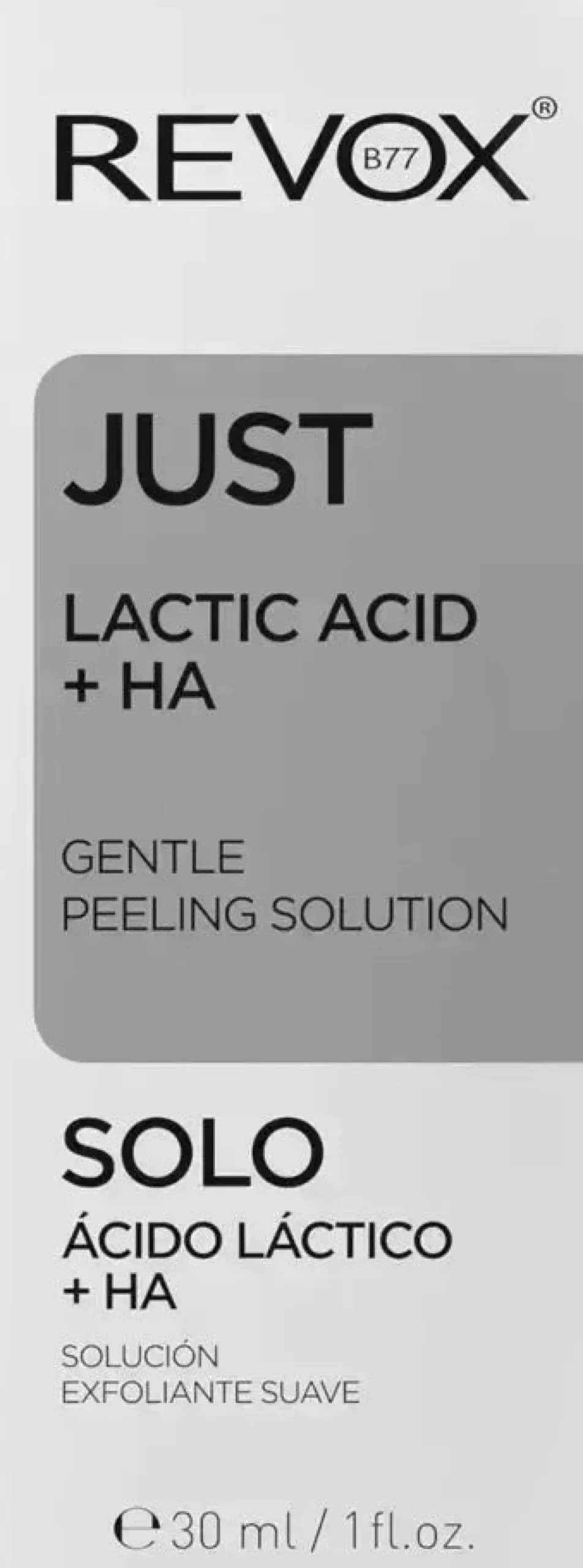 Just Lactic Acid + Ha Gentle Peeling Solution