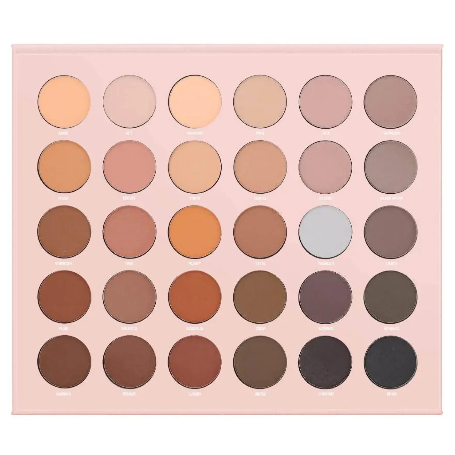 Just Mattes Pressed Pigment Palette