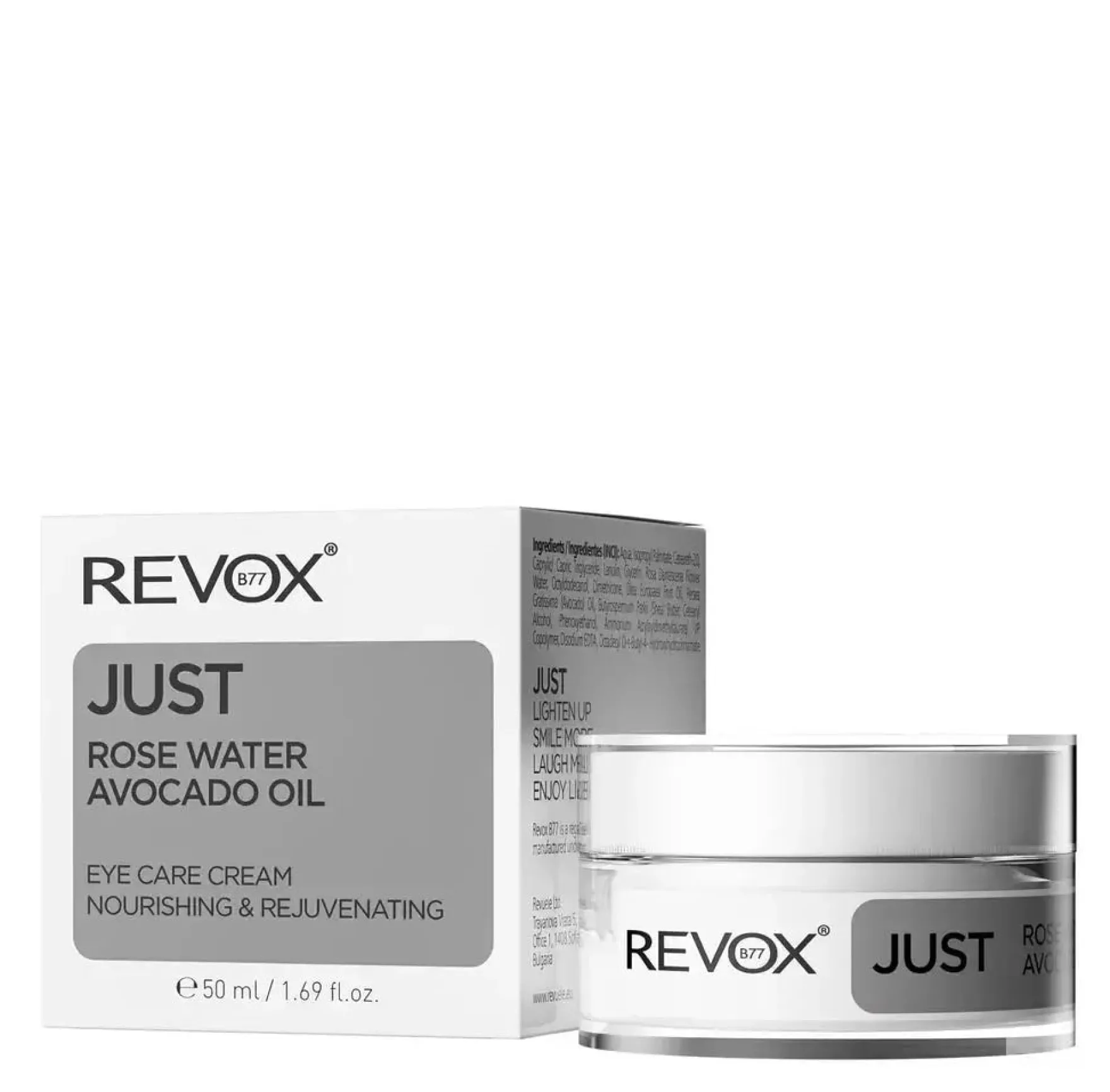 Just Rose Water Avocado Oil Eye Care Cream