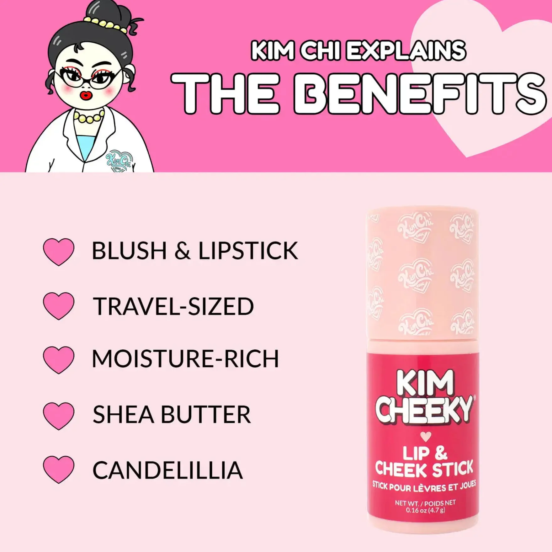 Kim Cheeky Lip & Cheek Stick Dolled
