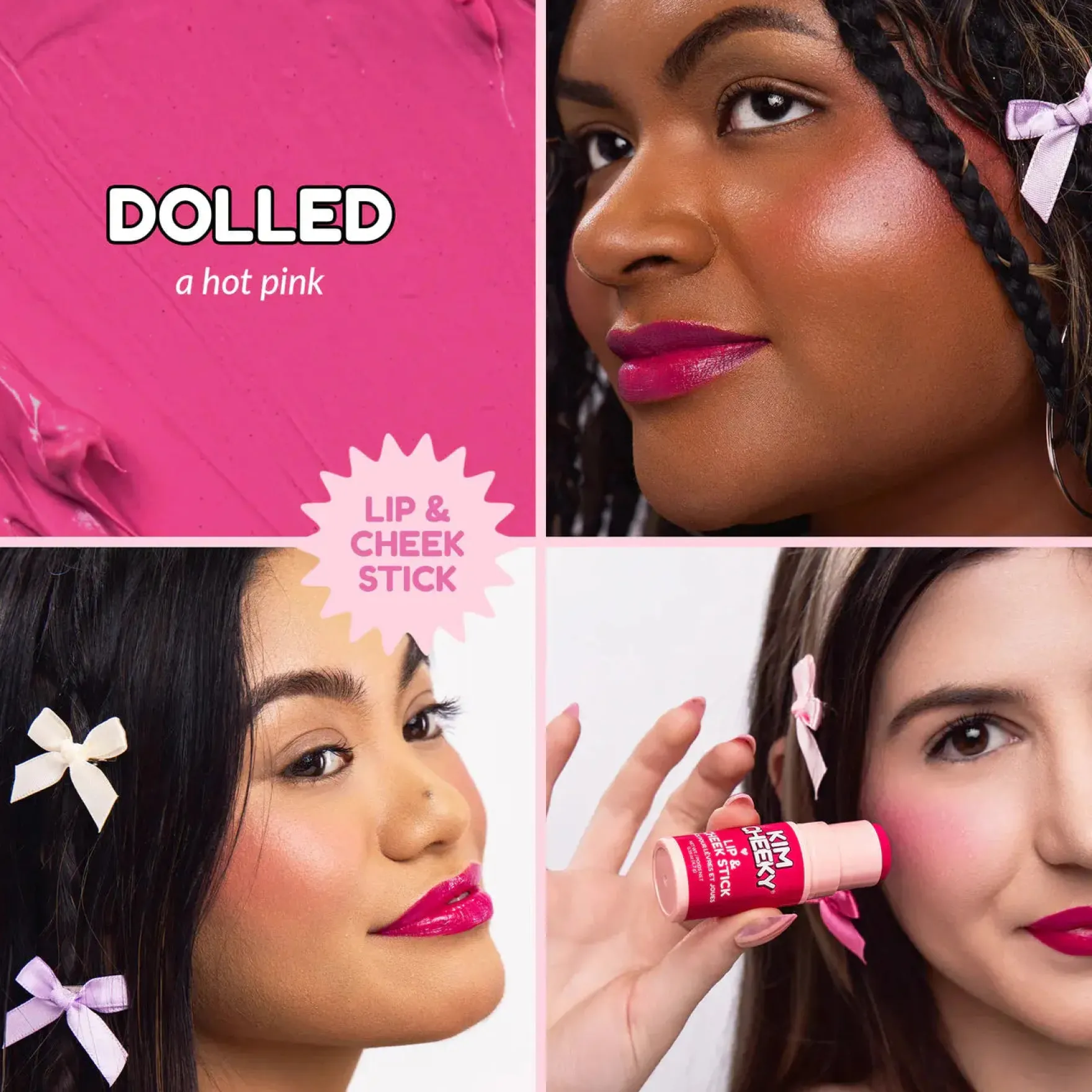 Kim Cheeky Lip & Cheek Stick Dolled