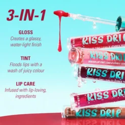 Kiss Drip Water Lip Tint Berry Splash