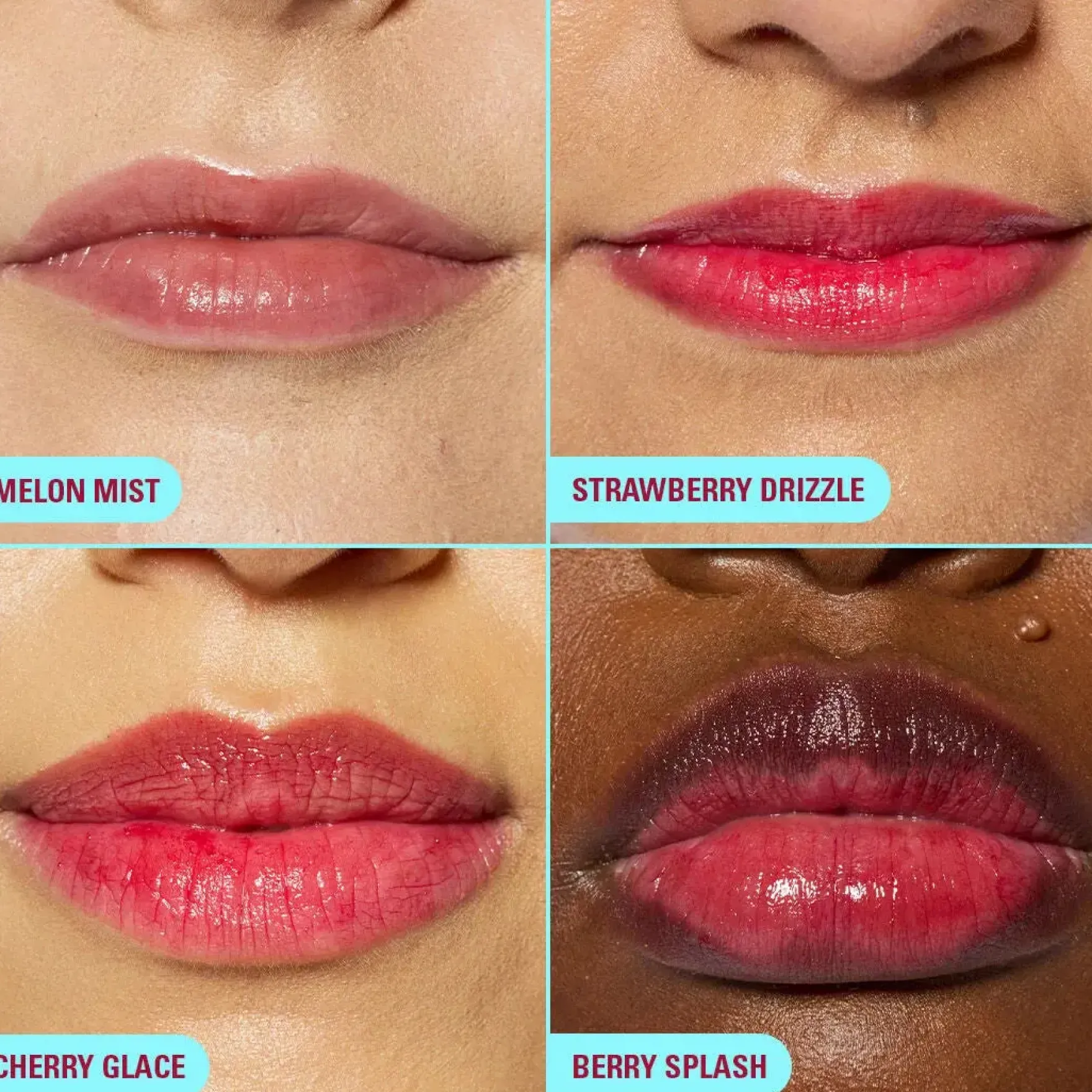 Kiss Drip Water Lip Tint Cherry Glace
