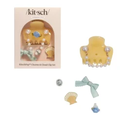 Kitschpop Cloud Clip 7pc Set Coastal Cottage Butter Yellow