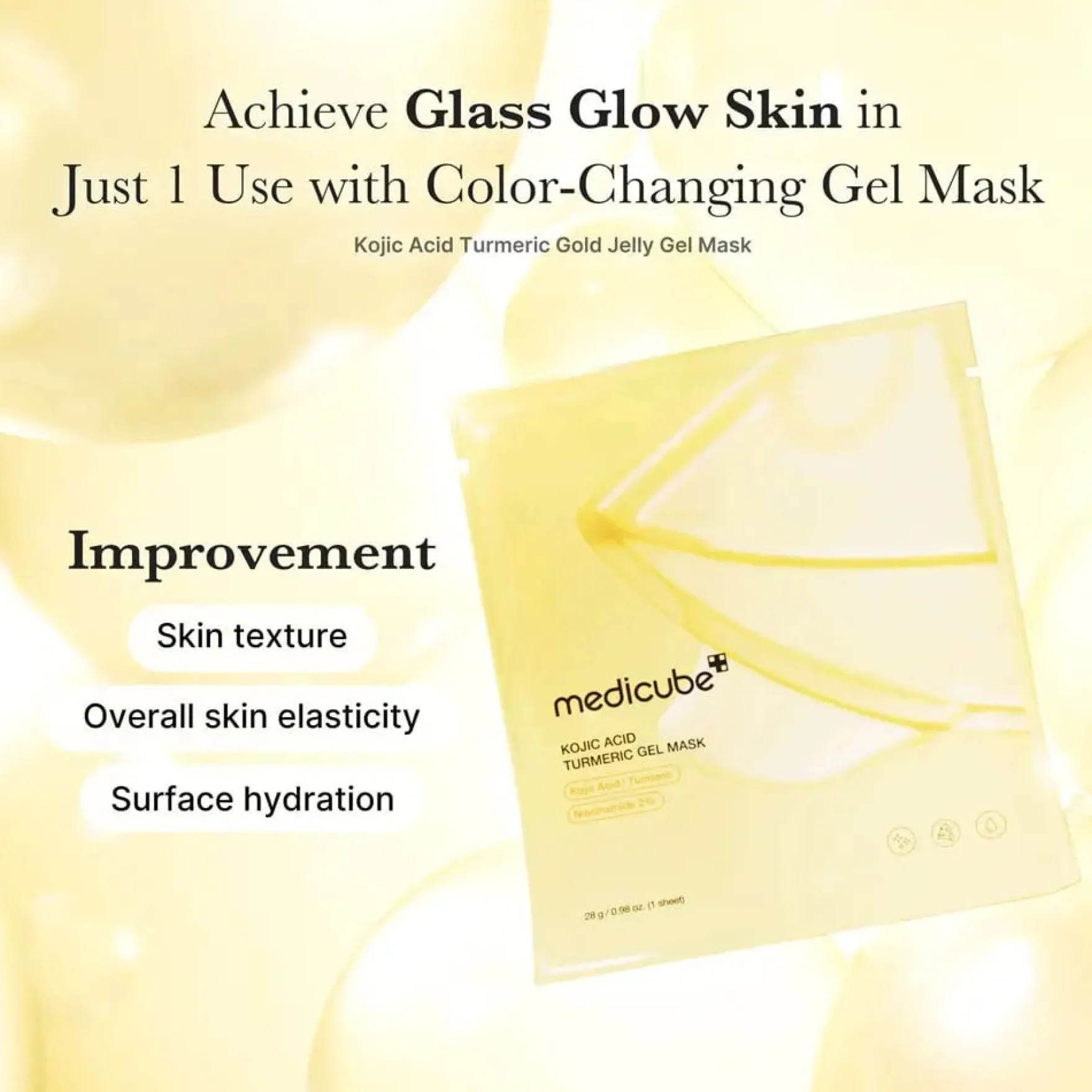 Kojic Acid Turmeric Brightening Gel Mask