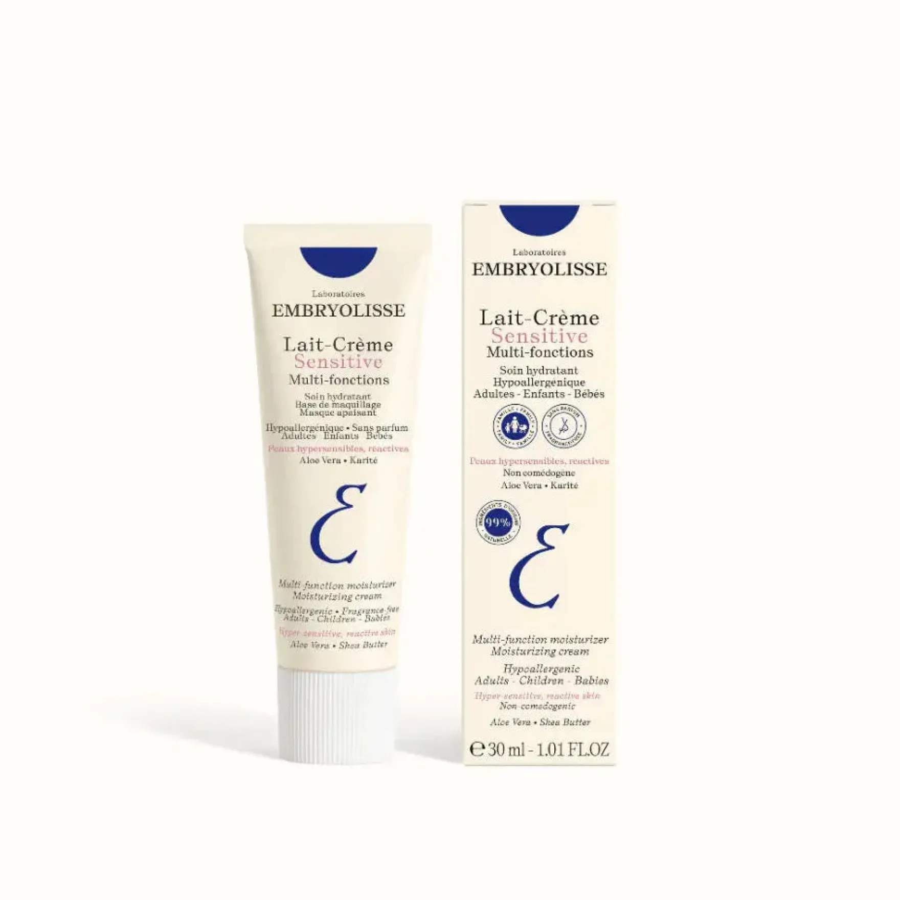 Lait Crème Sensitive 30 ml.