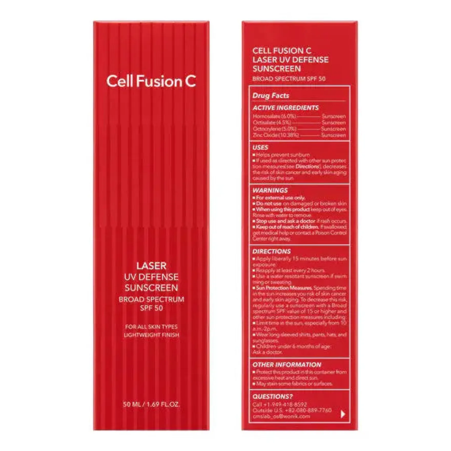 Laser UV Sunscreen