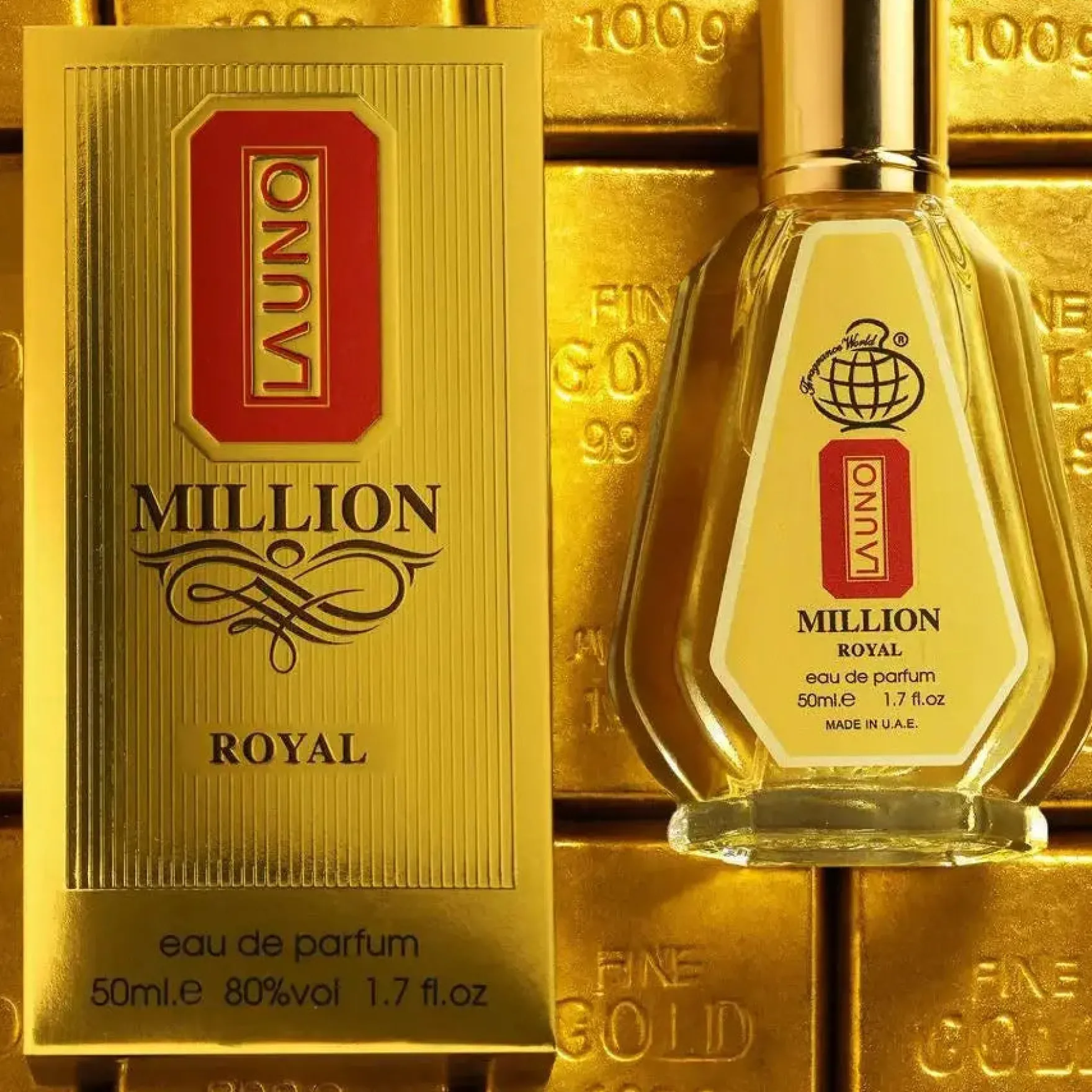 La Uno Million Royal Eau De Parfum 50 ml.