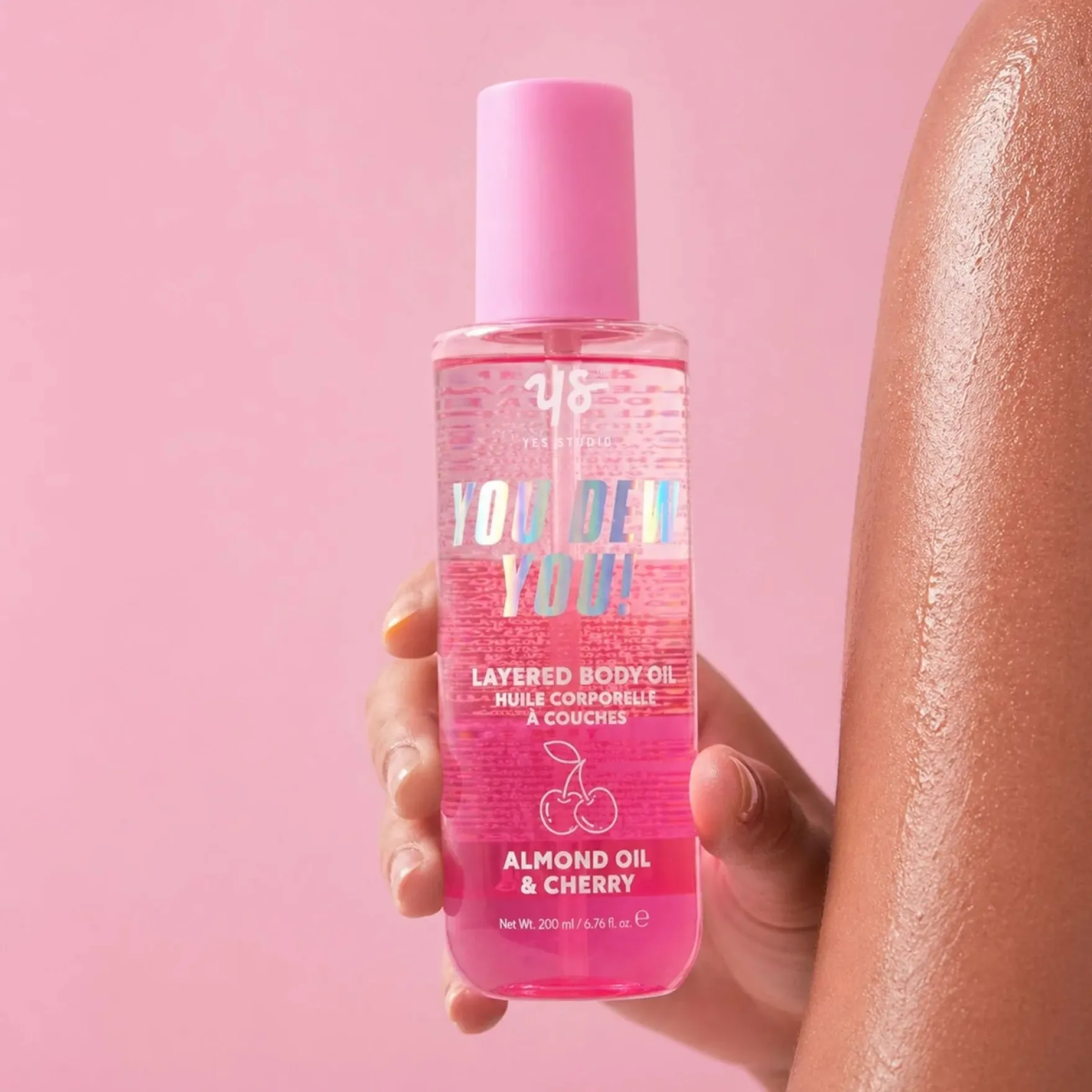 Layered Body Oil Cherry
