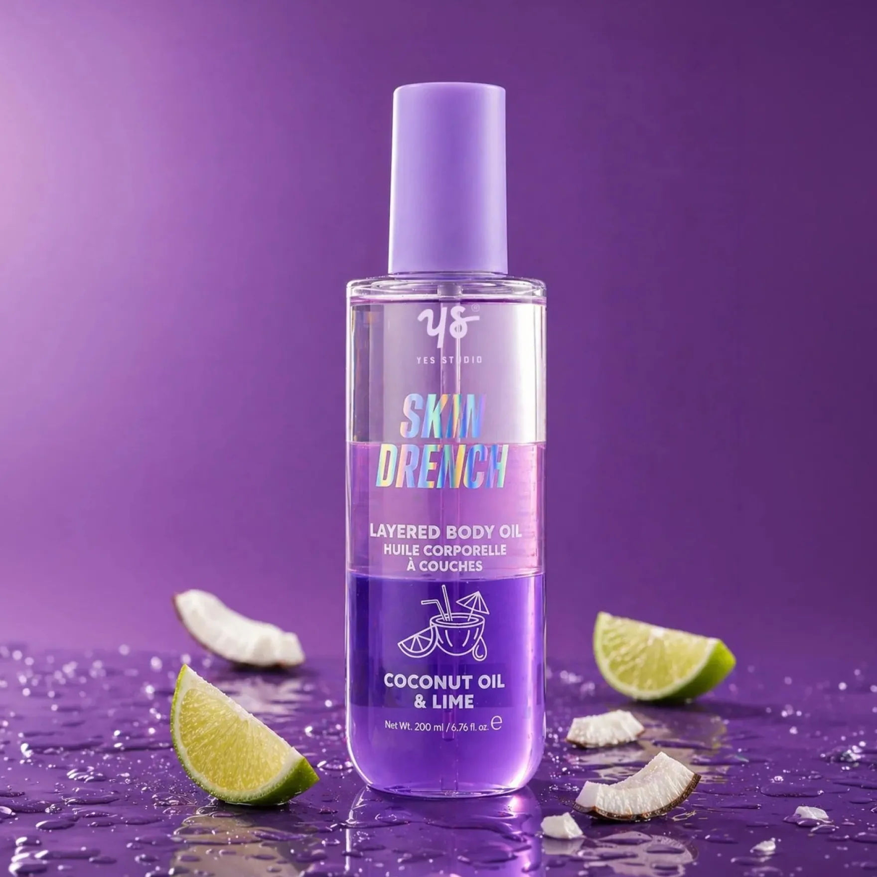 Layered Body Oil Coconut