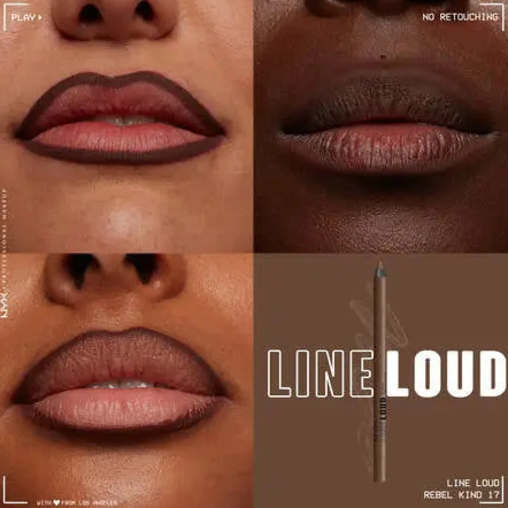 Line Loud Lip Liner Rebel Child