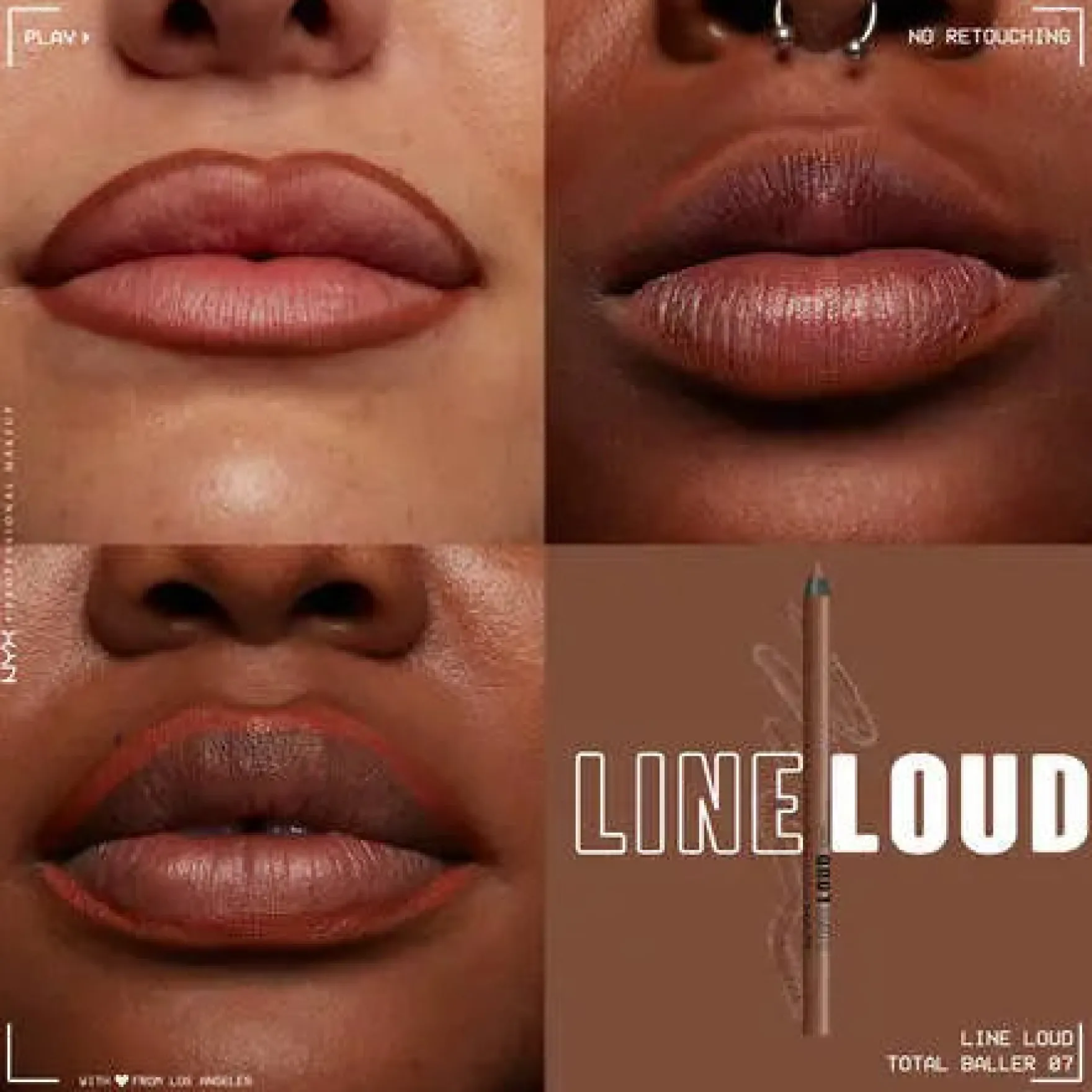 Line Loud Lip Liner Total Baller