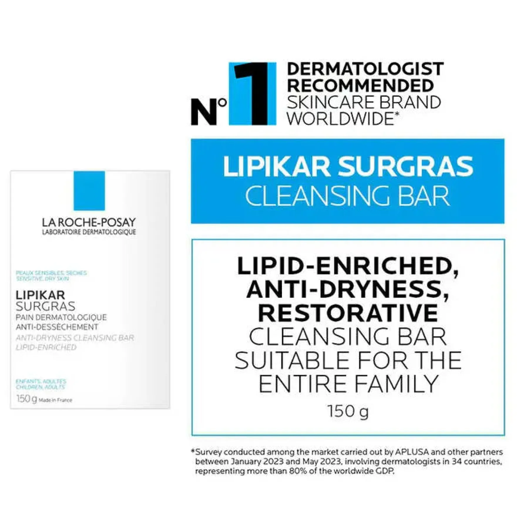 Lipikar Surgras Soap Bar