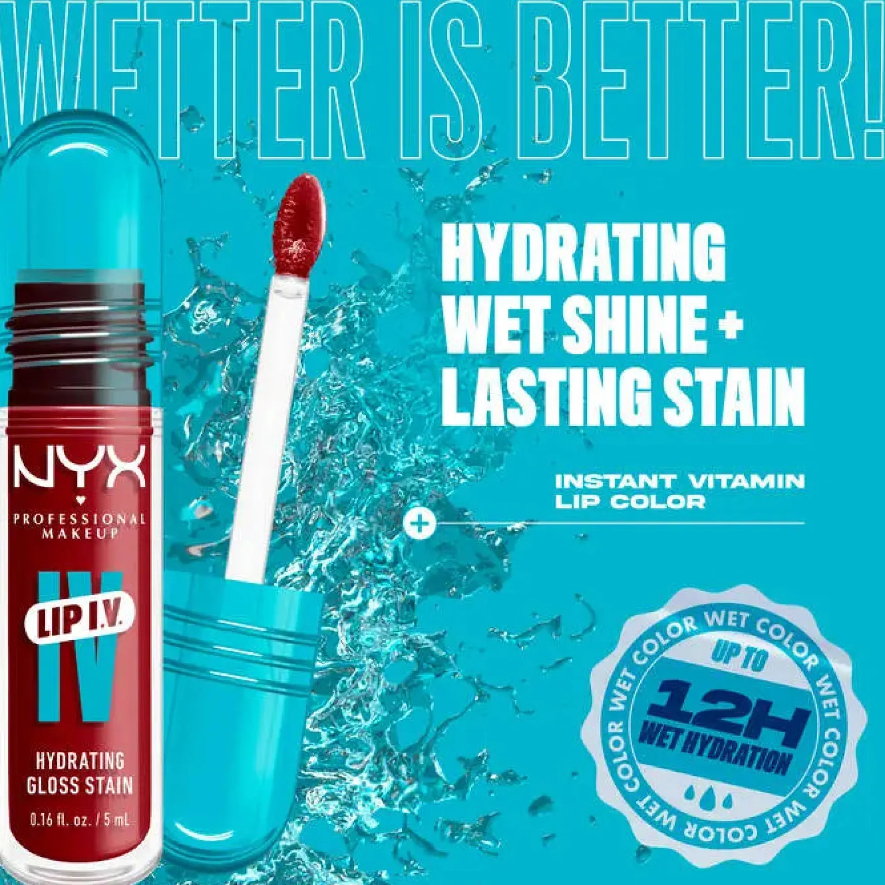 Lip IV Hydrating Lip Gloss Cranberry Splash