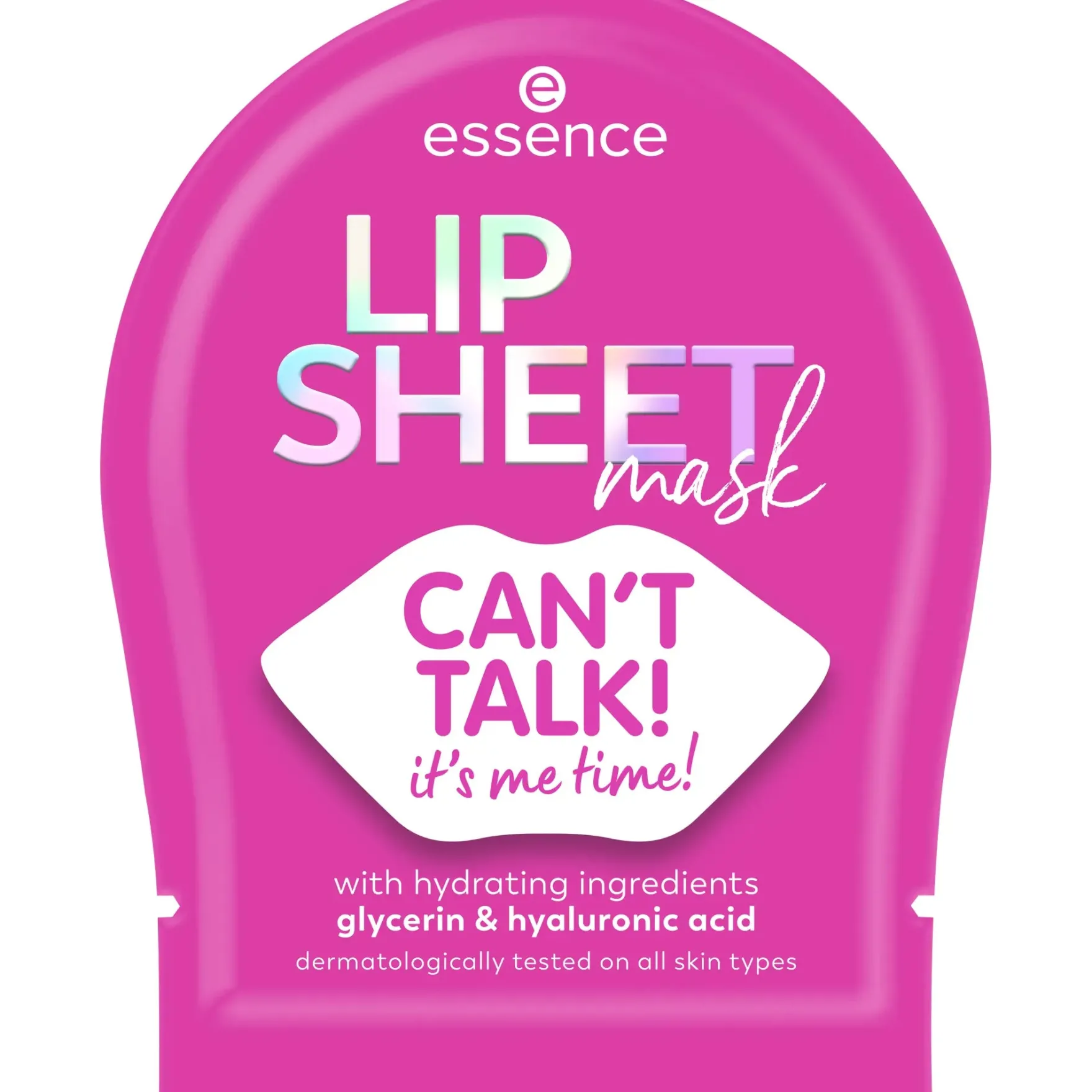Lip Sheet Mask 01 Can't Talk, It's Me Time!
