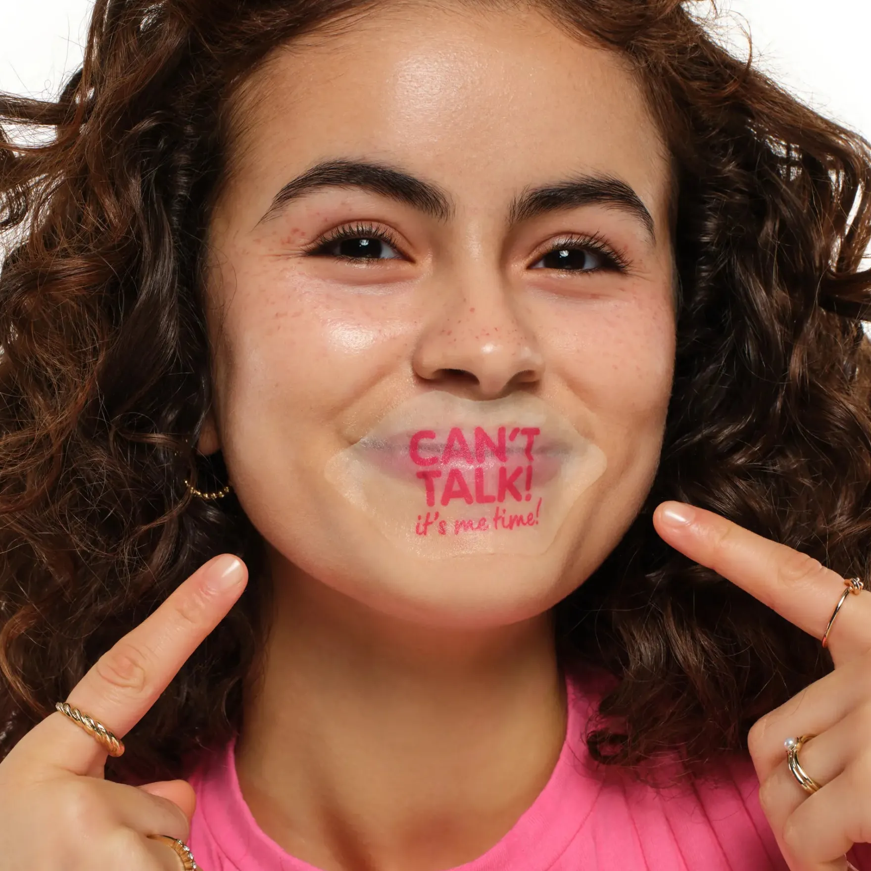 Lip Sheet Mask 01 Can't Talk, It's Me Time!