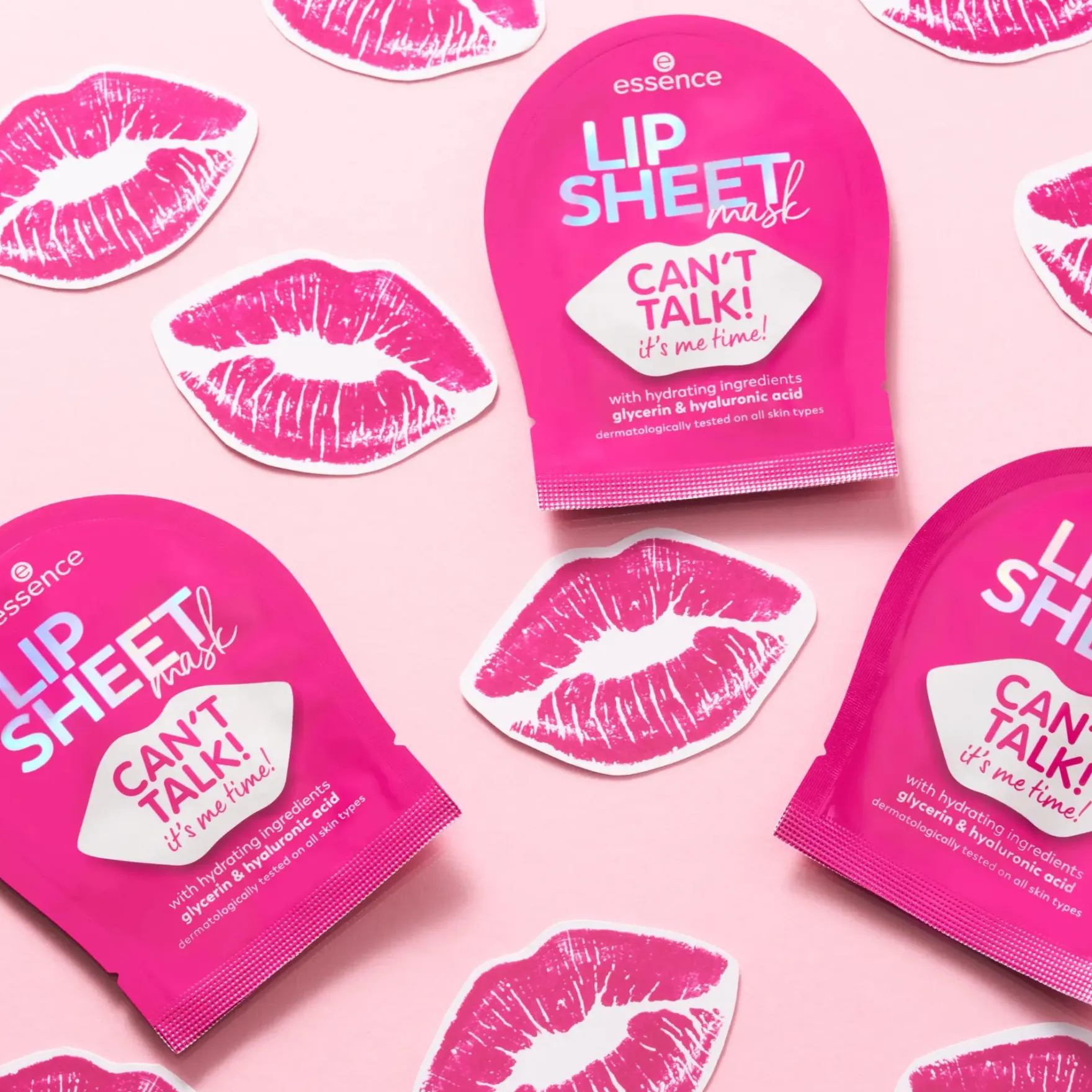 Lip Sheet Mask 01 Can't Talk, It's Me Time!