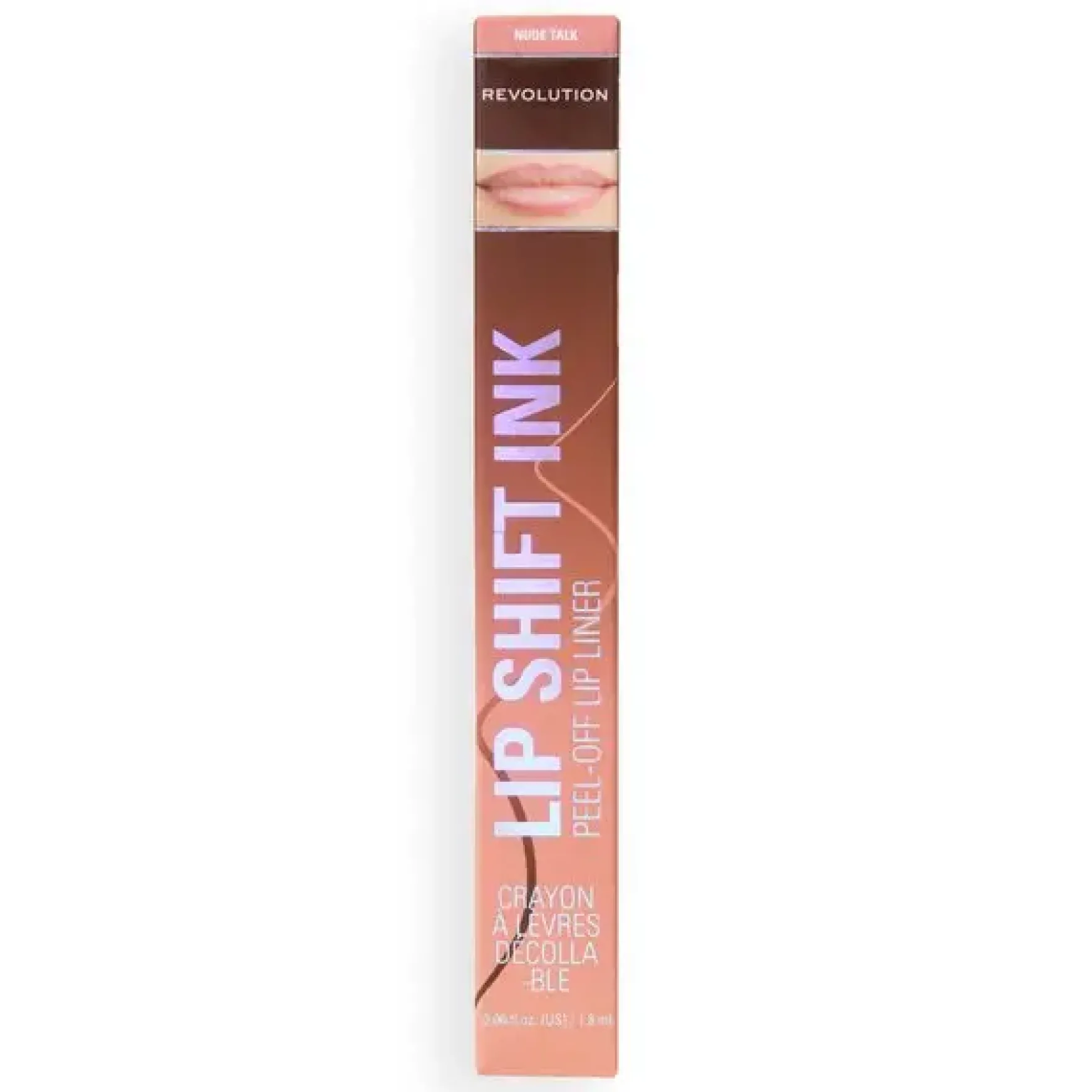 Lip Shift Ink Peel Off Lipliner Stain Nude Talk