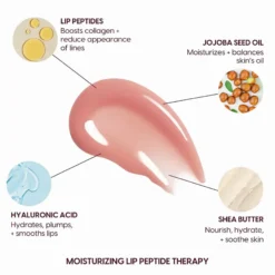 Lip Syrup Moisturizing Peptide Therapy Milky Peach
