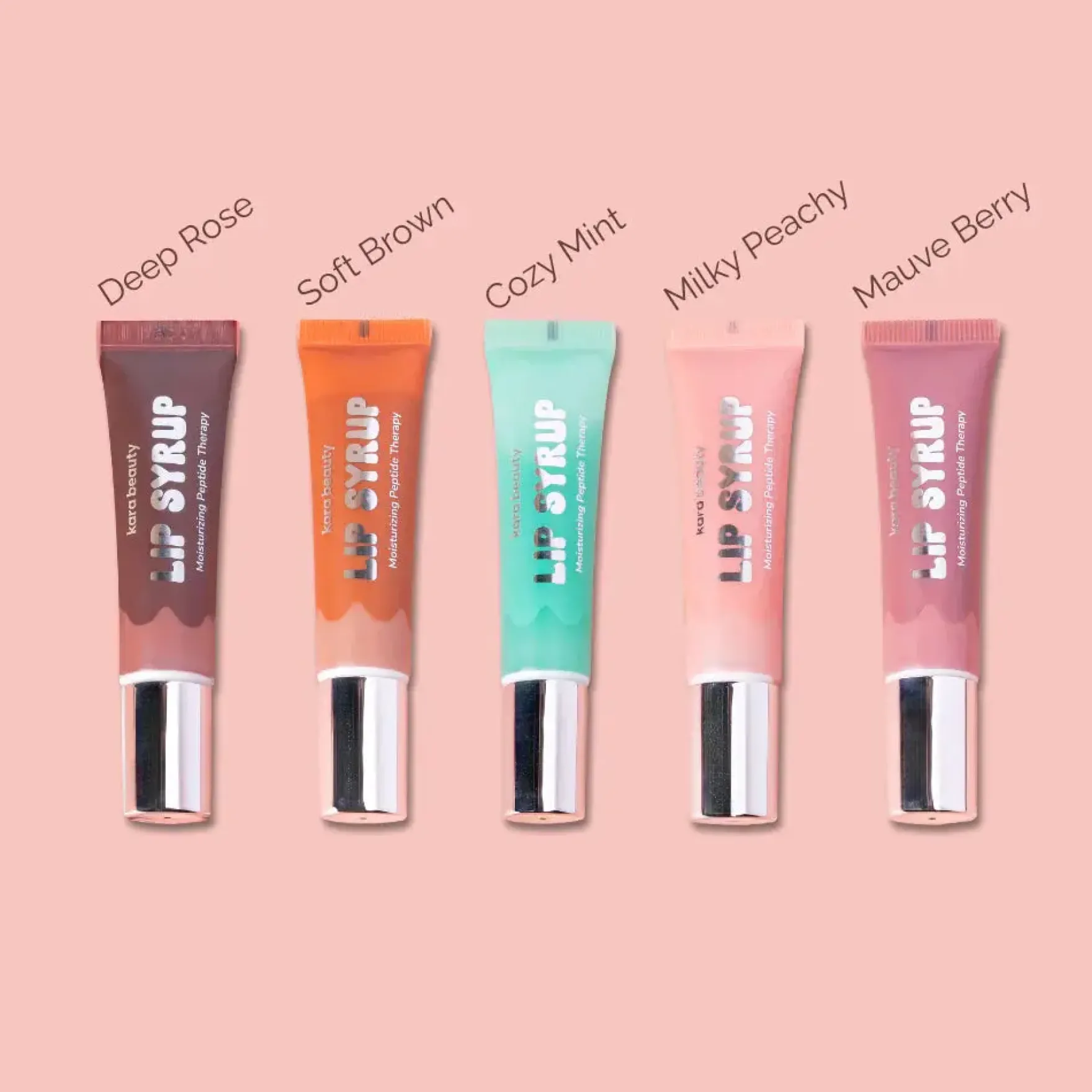Lip Syrup Moisturizing Peptide Therapy Milky Peach