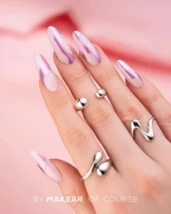 Liquid Effect Nail Dust Chrome SFX Violet
