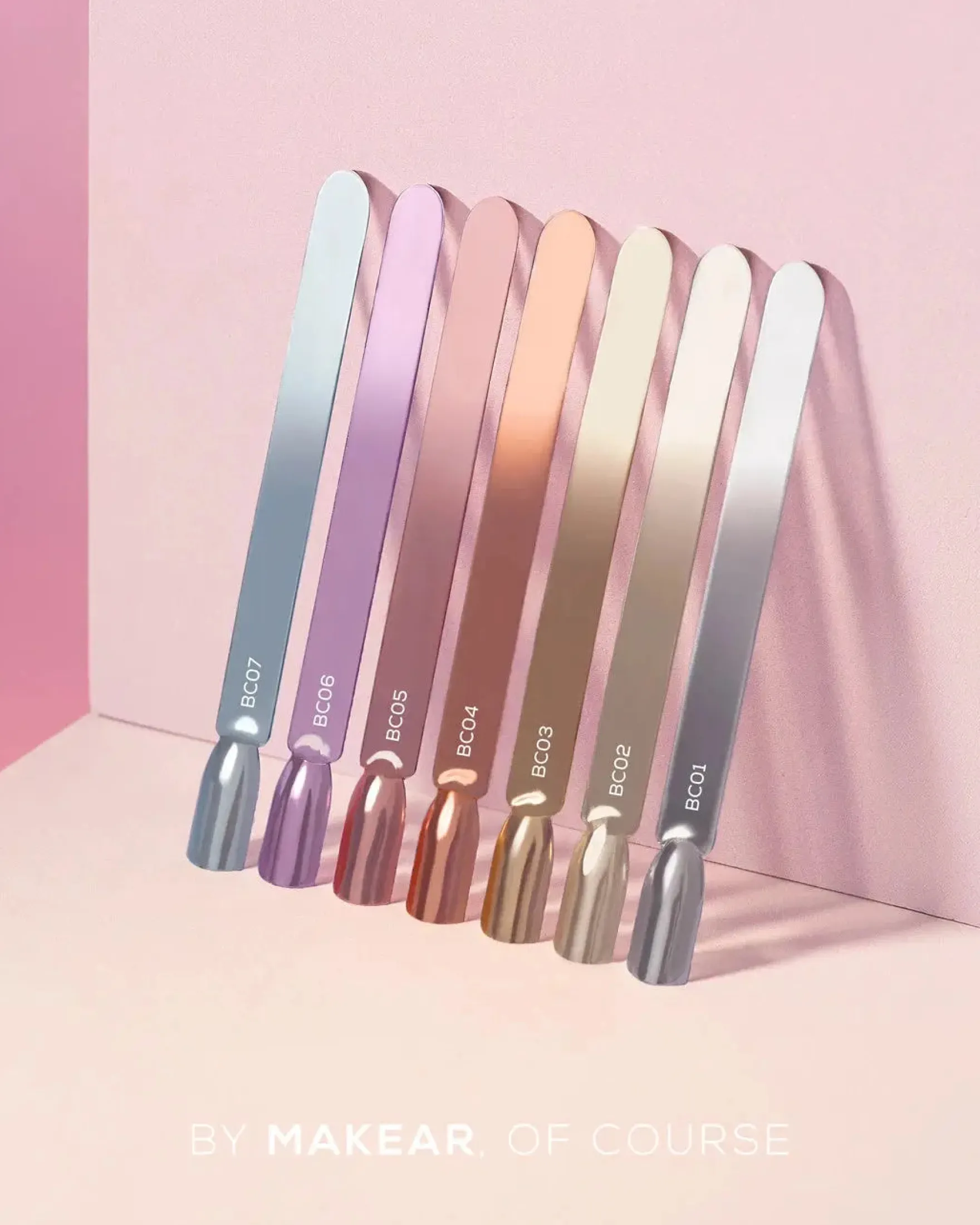 Liquid Effect Nail Dust Chrome SFX Pink