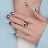 Liquid Effect Nail Dust Chrome SFX Blue