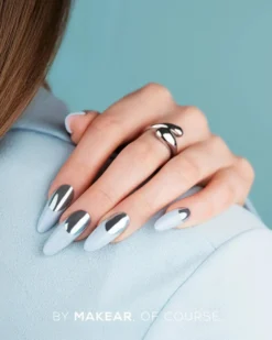 Liquid Effect Nail Dust Chrome SFX Blue