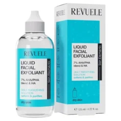 Liquid facial exfoliant 7% AHA/PHA blend + HA Dry Skin