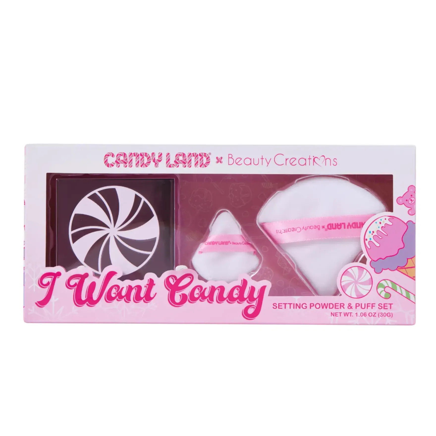 Loose Powder & Puff Set I Want Candy
