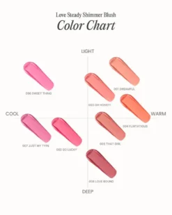 Love Steady Shimmer Blush 006 Sweet Thing