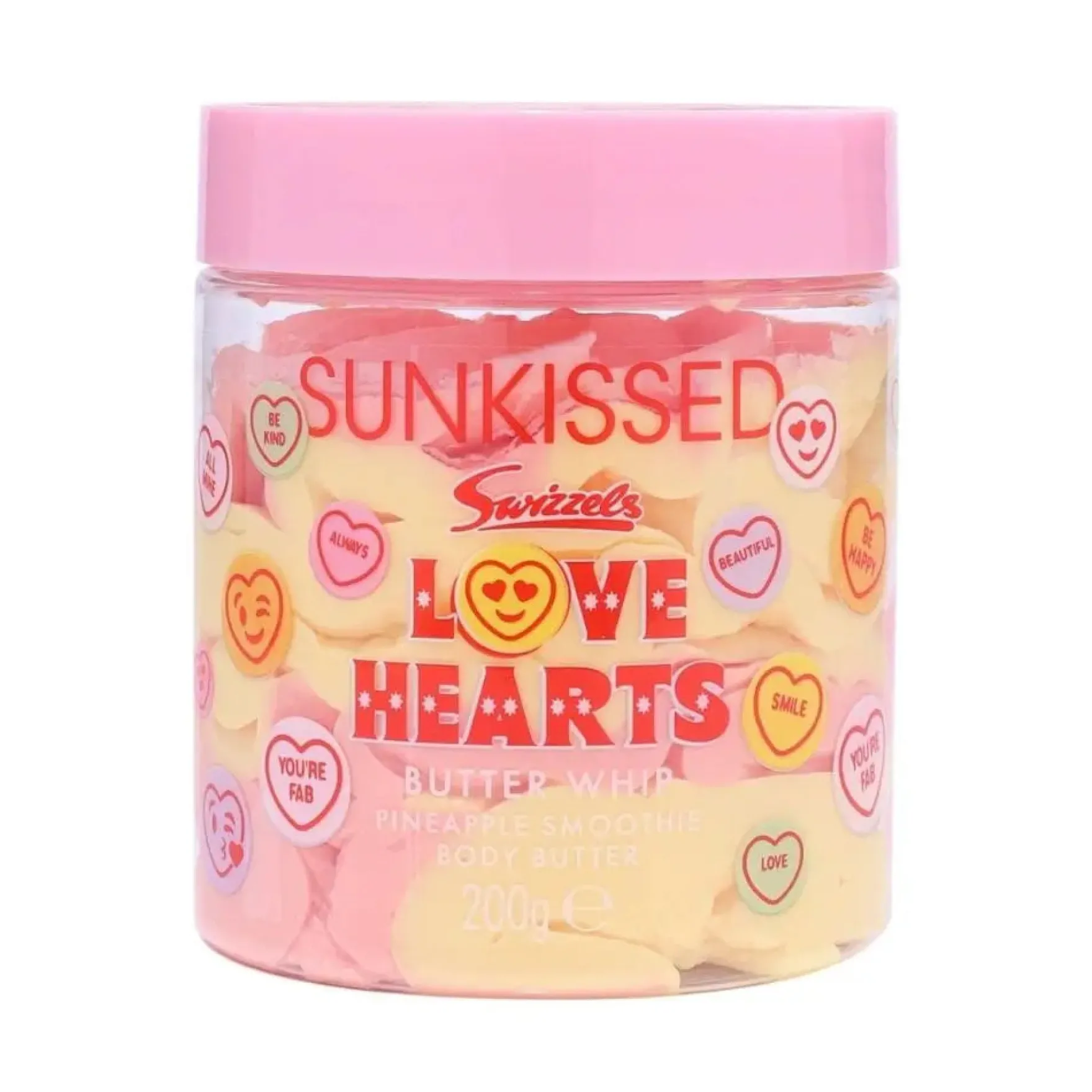 Love Hearts Butter Whip Pineapple Smoothie