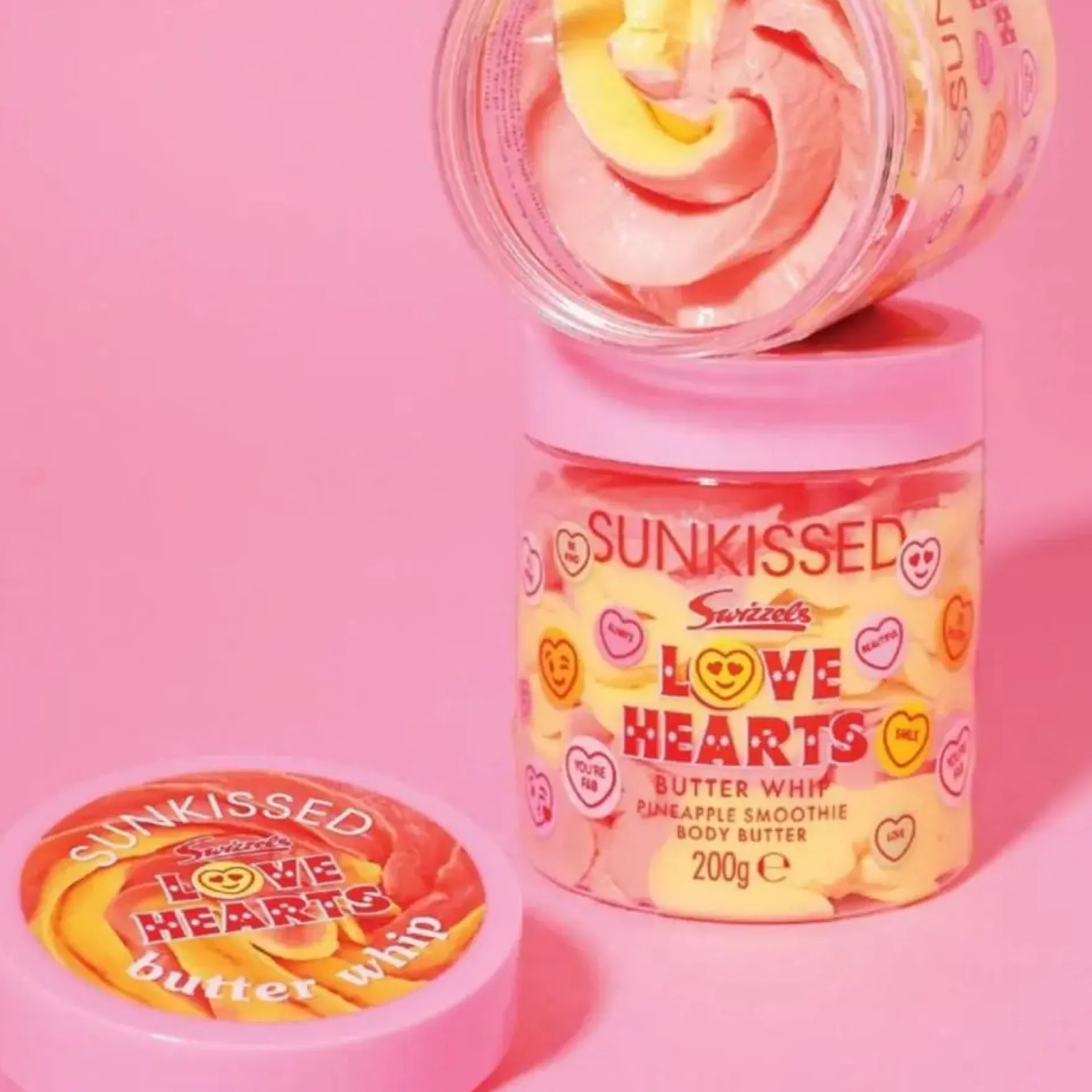 Love Hearts Butter Whip Pineapple Smoothie