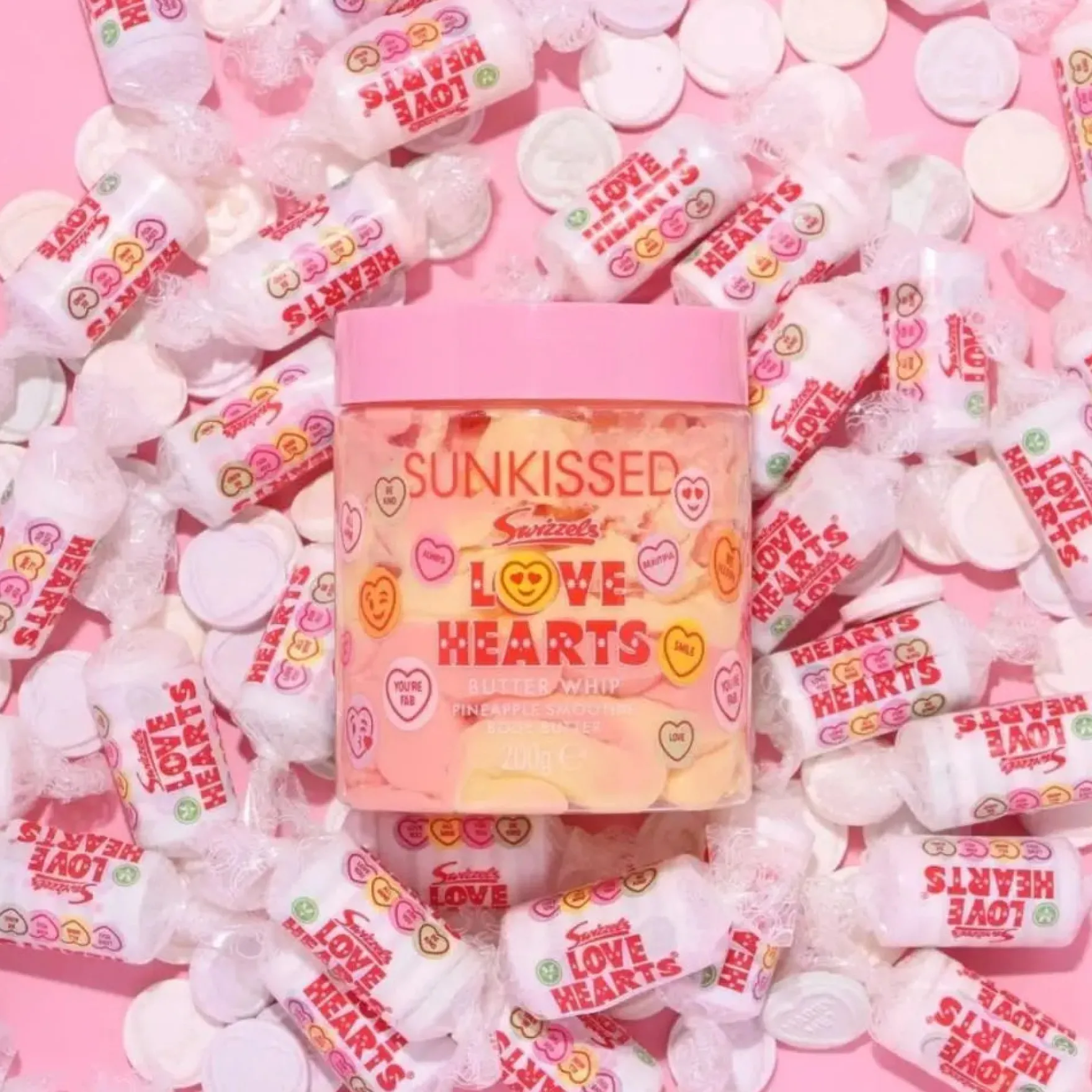 Love Hearts Butter Whip Pineapple Smoothie