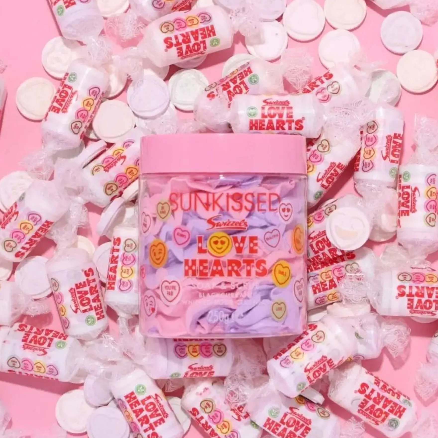 Love Hearts Soap & Scrub Blackcurrant