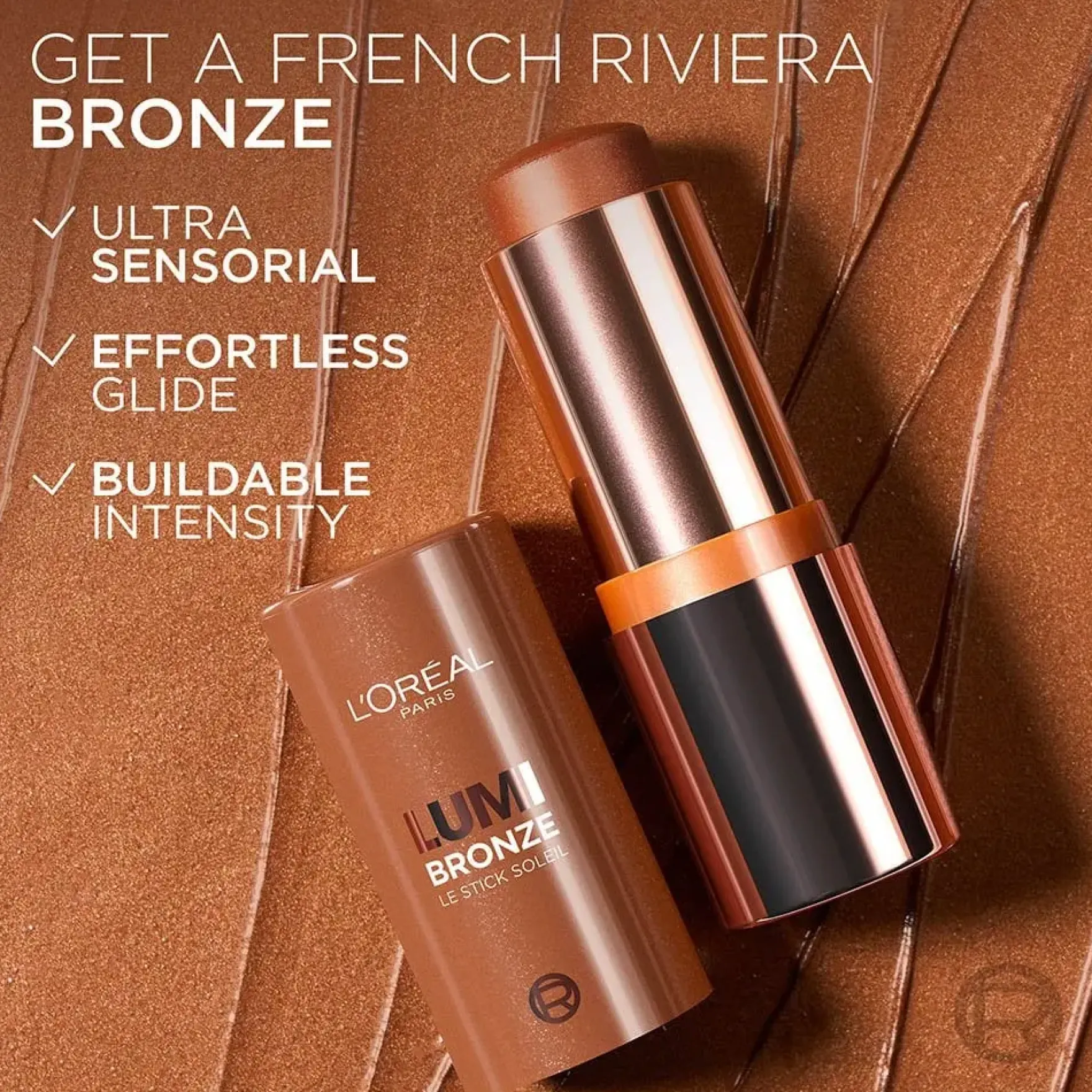 Lumi Bronze Le Stick Soleil Bronzer 110 Toasted Sunlight