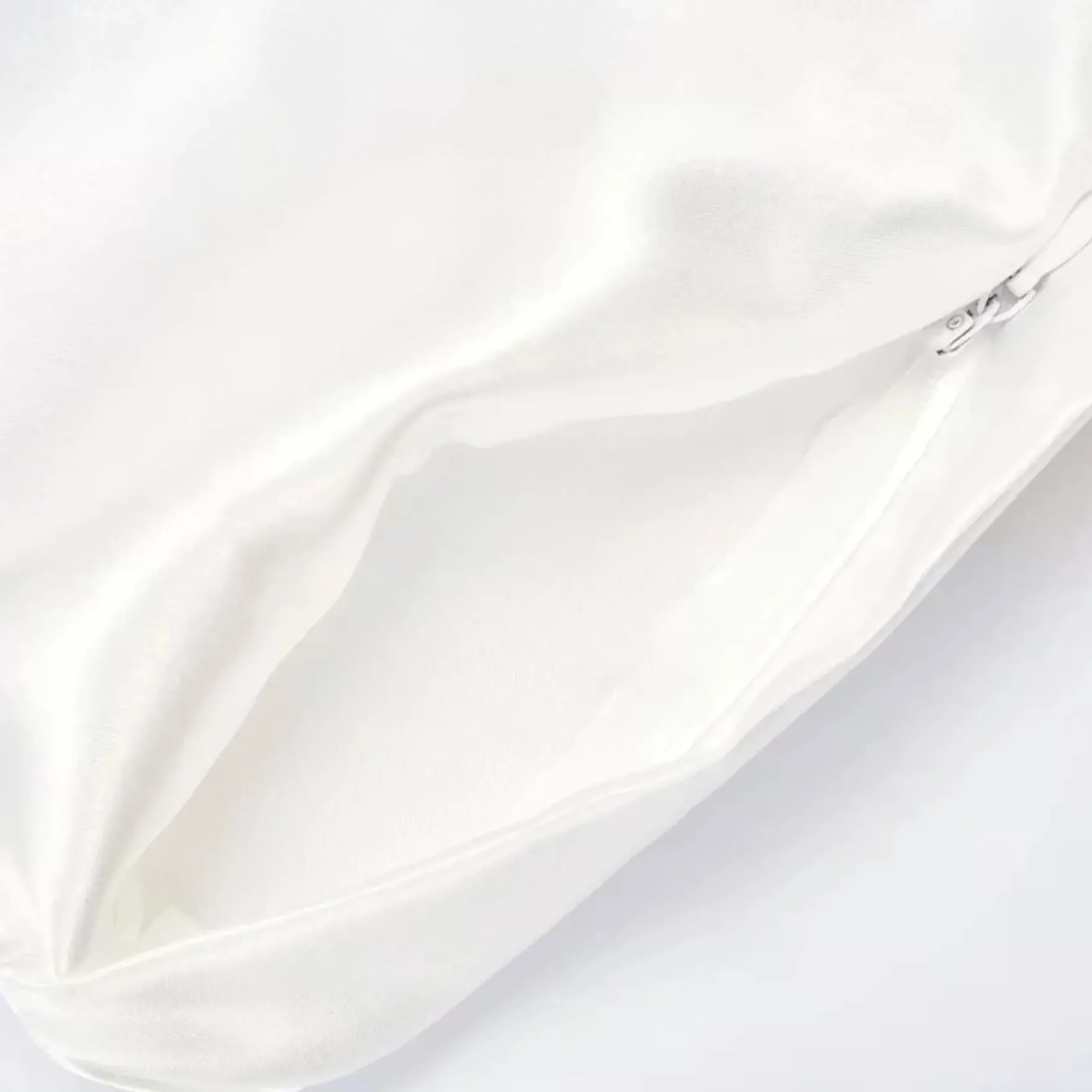 Luxe Satin Pillowcase White