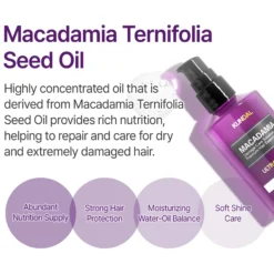 Macadamia Hair Serum Amber Vanilla