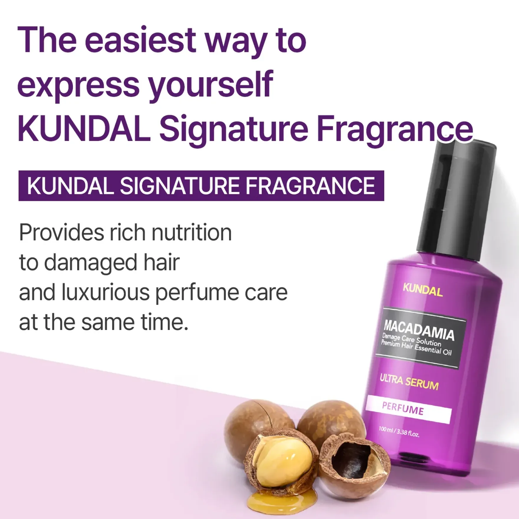 Macadamia Hair Serum White Musk