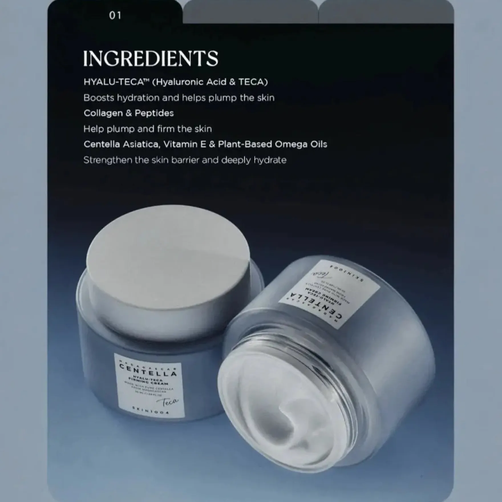Madagascar Centella Hyalu-Teca Firming Cream